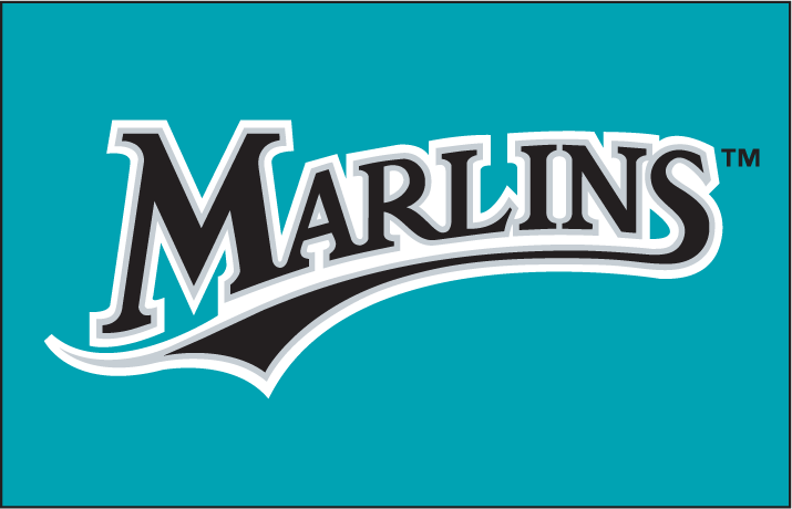 Florida Marlins 1994-2002 Batting Practice Logo v2 DIY iron on transfer (heat transfer)